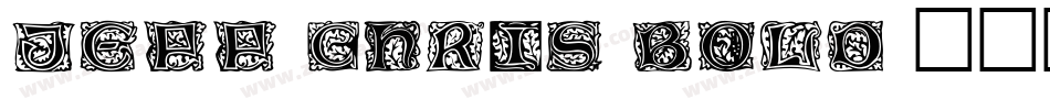 Jeff-Chris Bold字体转换